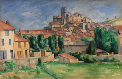 Gardanne (Horizontaal Uitzicht) ca. 1885 door Paul Cézanne